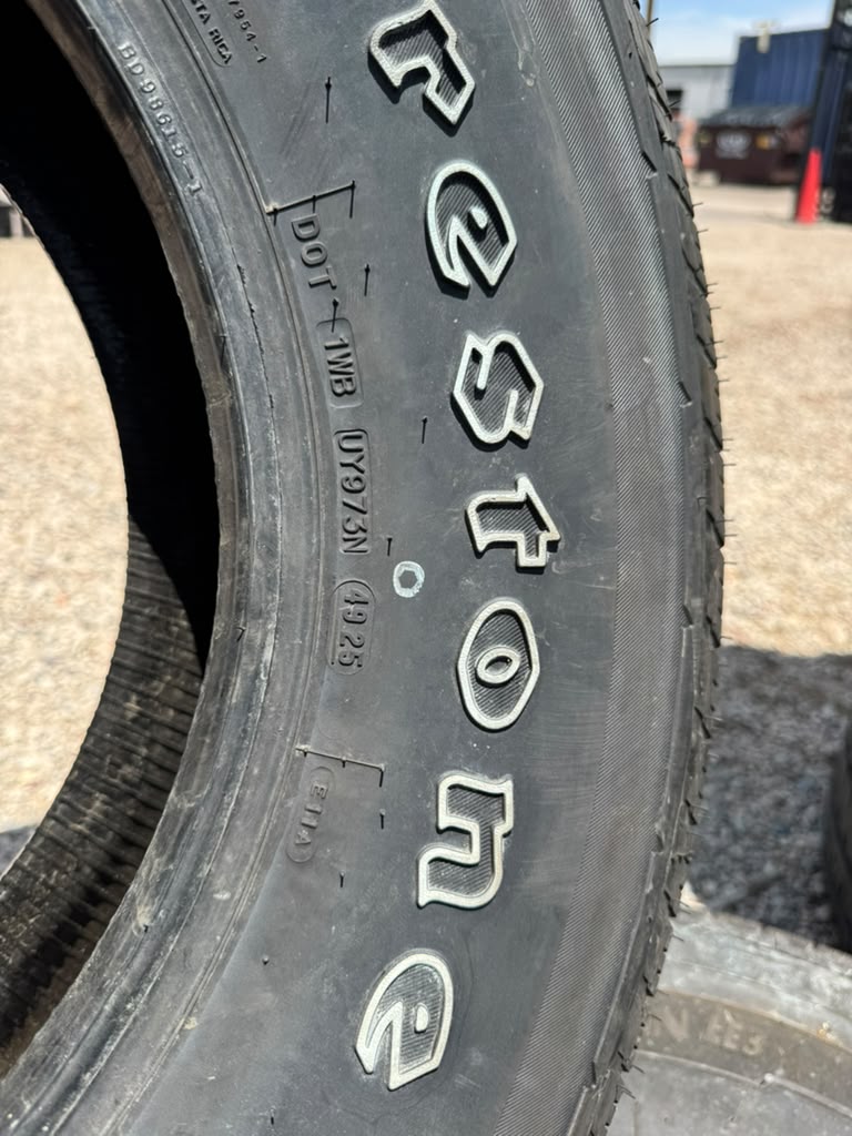 245/75R16 Pair (2 Used Tires) Firestone Destination LE3