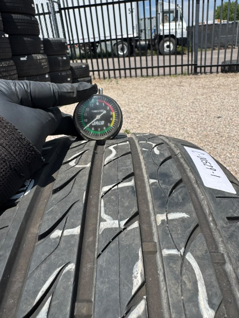 225/45R18 Pair (2 Used Tires) Delinte DH2
