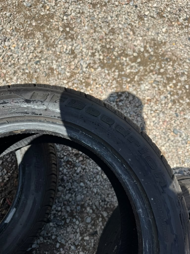 195/55R16 Pair (2 Used Tires) Bfgoodrich Advantage