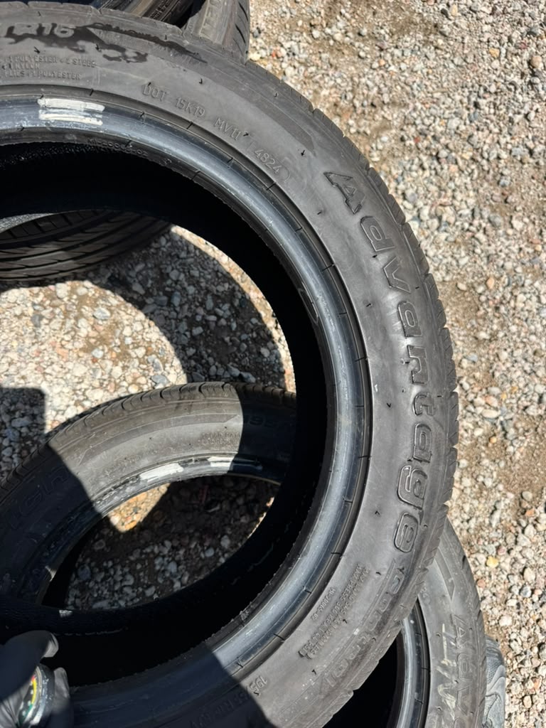 195/55R16 Pair (2 Used Tires) Bfgoodrich Advantage