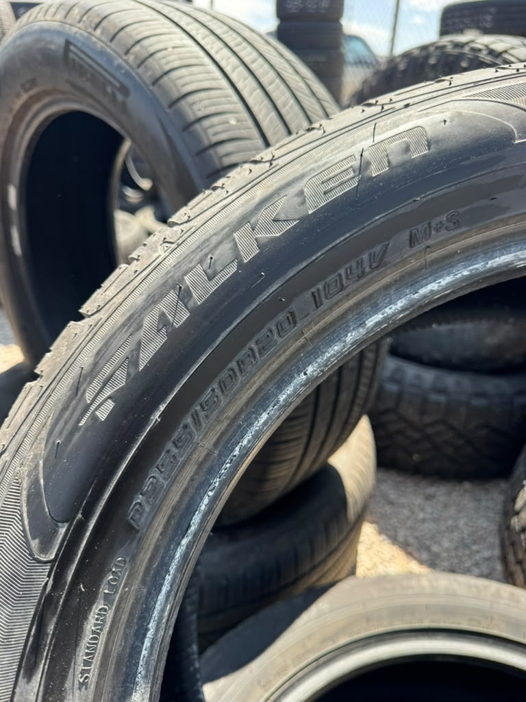 255/50R20 Pair (2 Used Tires) Falken ZIEX CT50