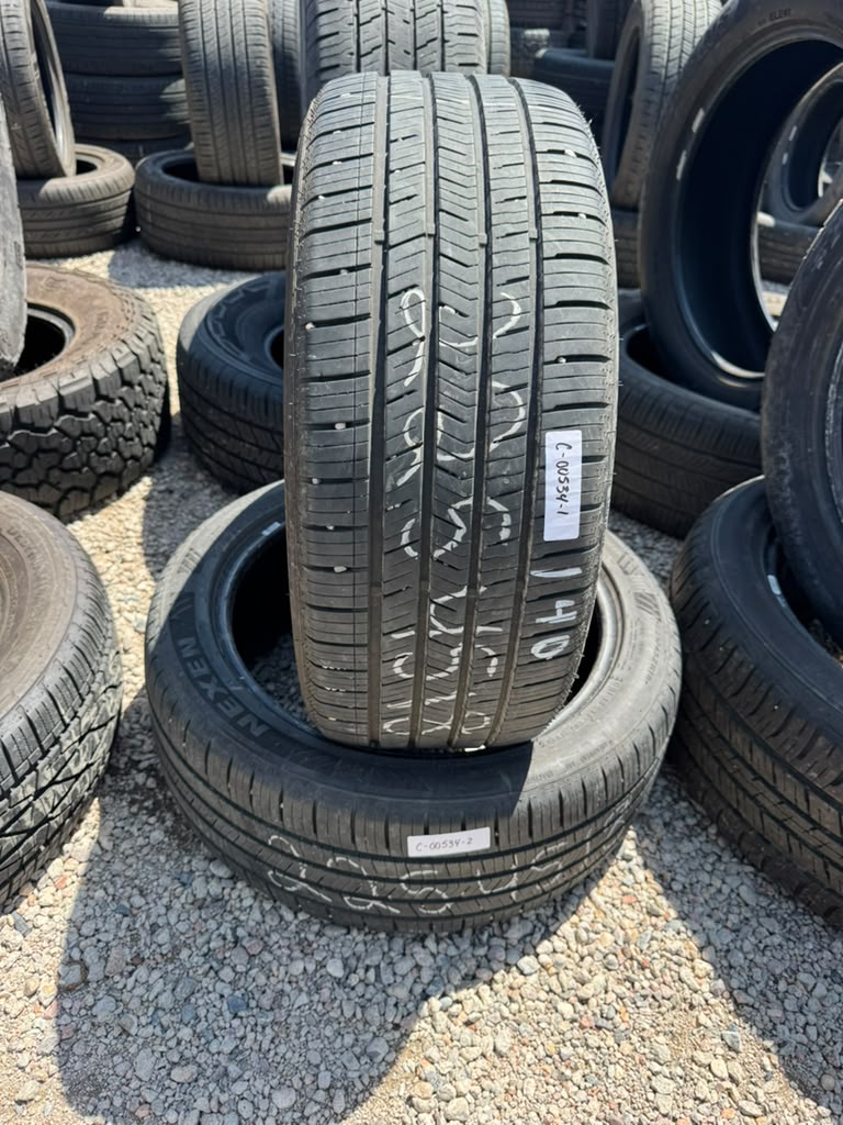 225/45R18 Pair (2 Used Tires) Nexen N5000 Platinum