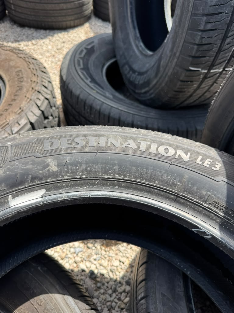 225/60R17 Pair (2 Used Tires) Firestone Destination LE3