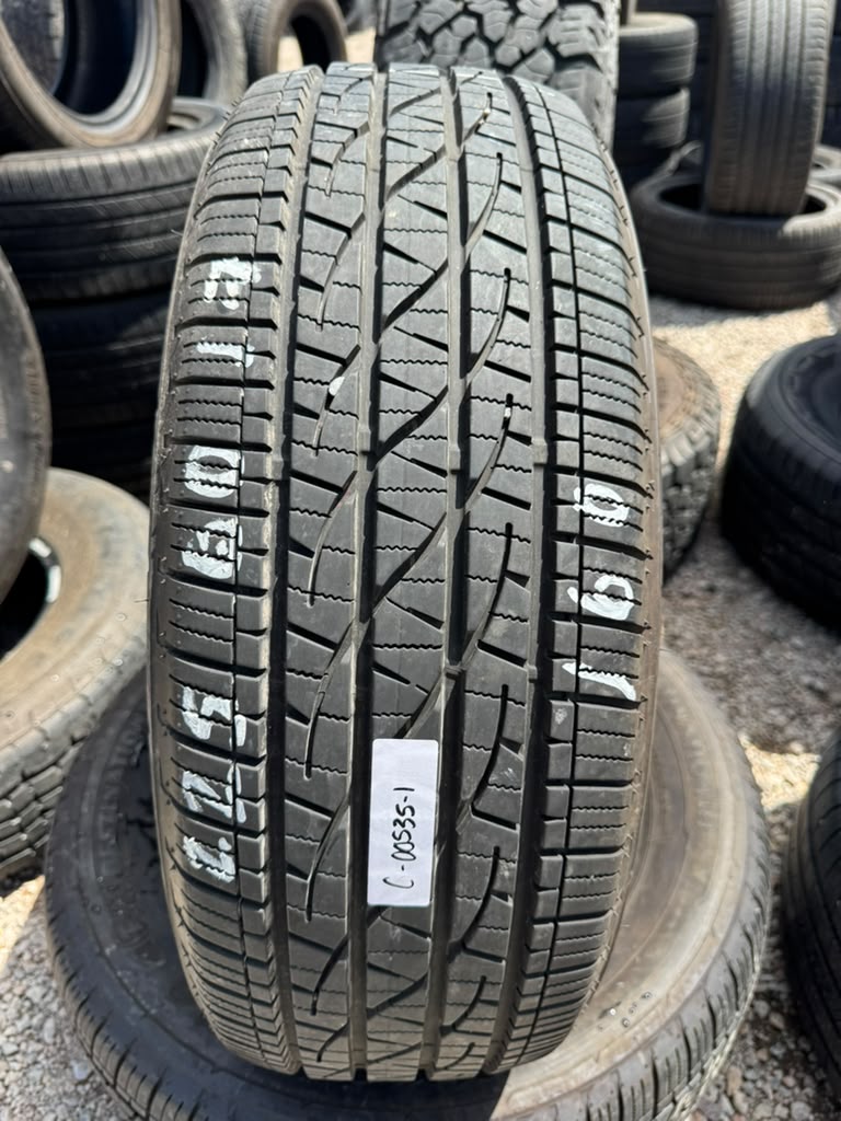 225/60R17 Pair (2 Used Tires) Firestone Destination LE3