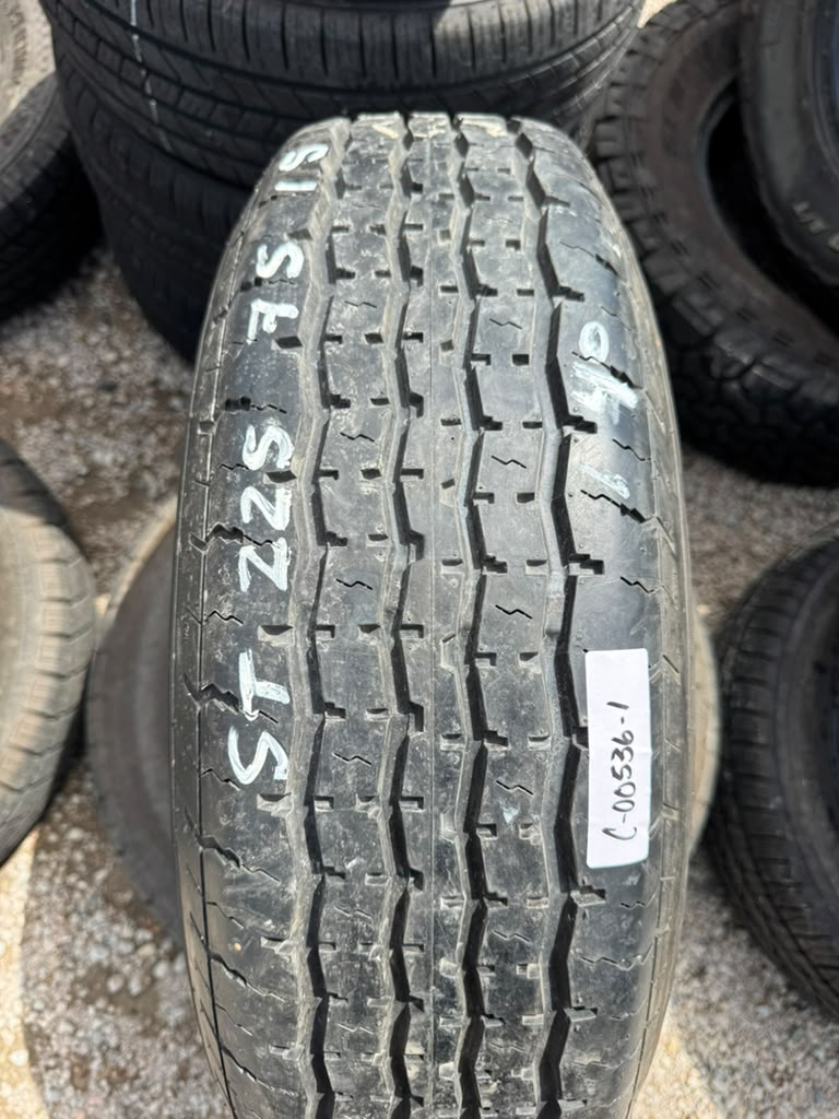 ST225/75R15 Pair (2 Used Tires) WestLake Super ST