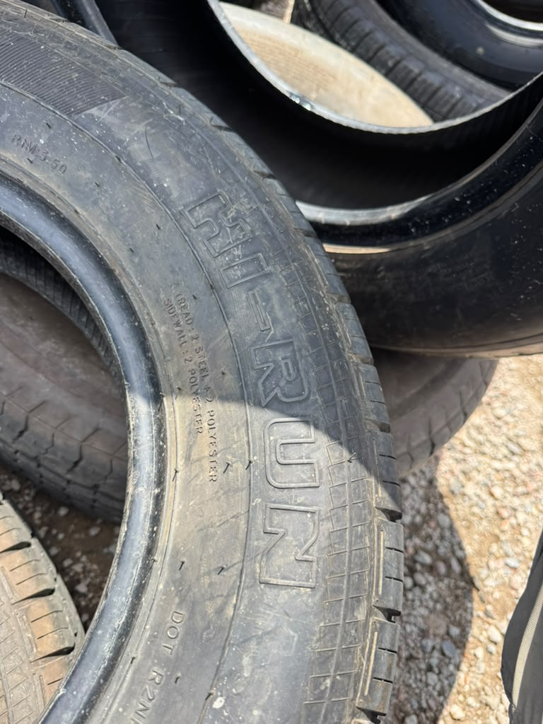 ST205/75R15 Pair (2 Used Tires) Hi-Run Trailer Tires