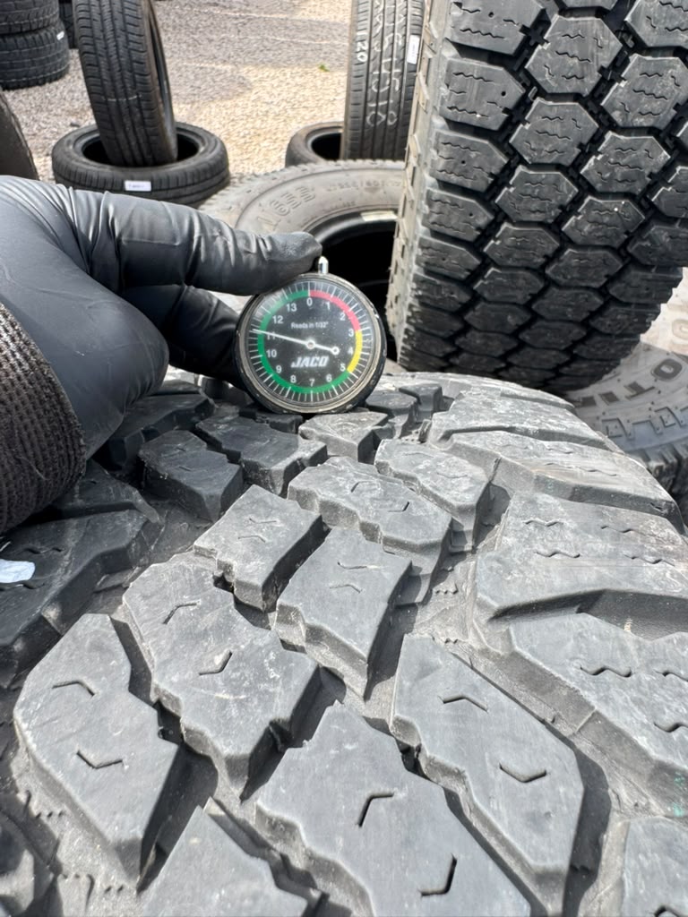 265/65R17 Pair (2 Used Tires) Goodyear DuraTrac