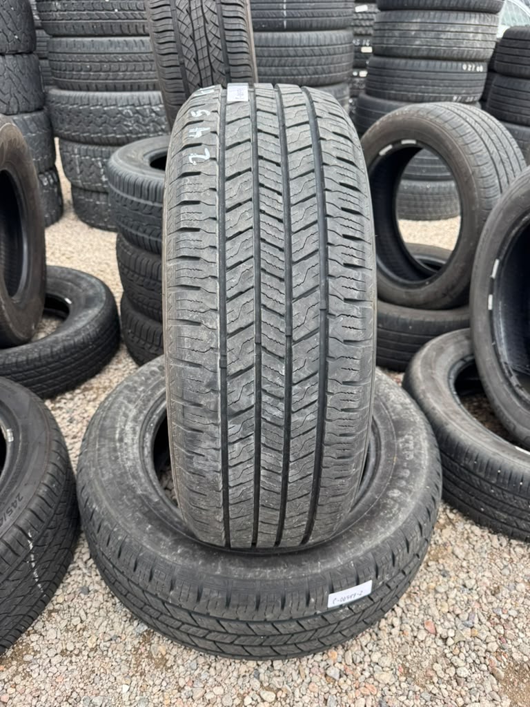 245/60R18 Pair (2 Used Tires) Advanta HTR-800