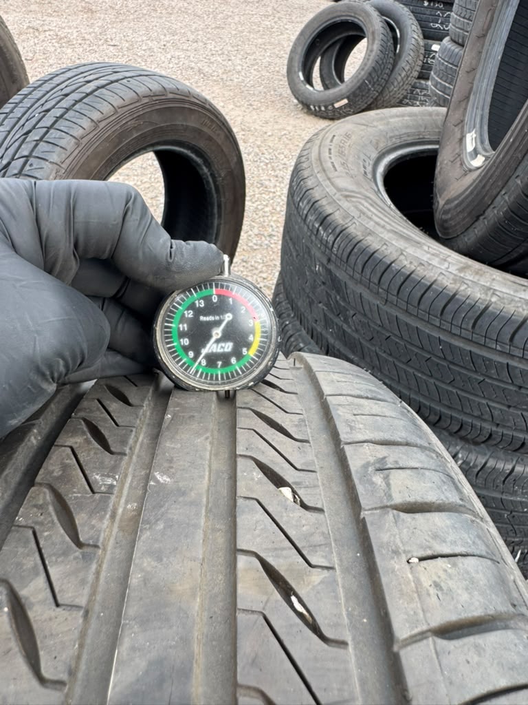 215/55R16 Pair (2 Used Tires) Sentury