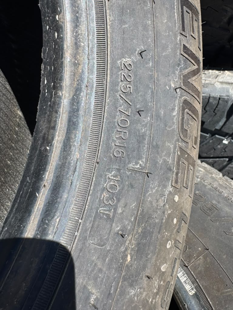 225/70R16 Pair (2 Used Tires) Caldera Confidence
