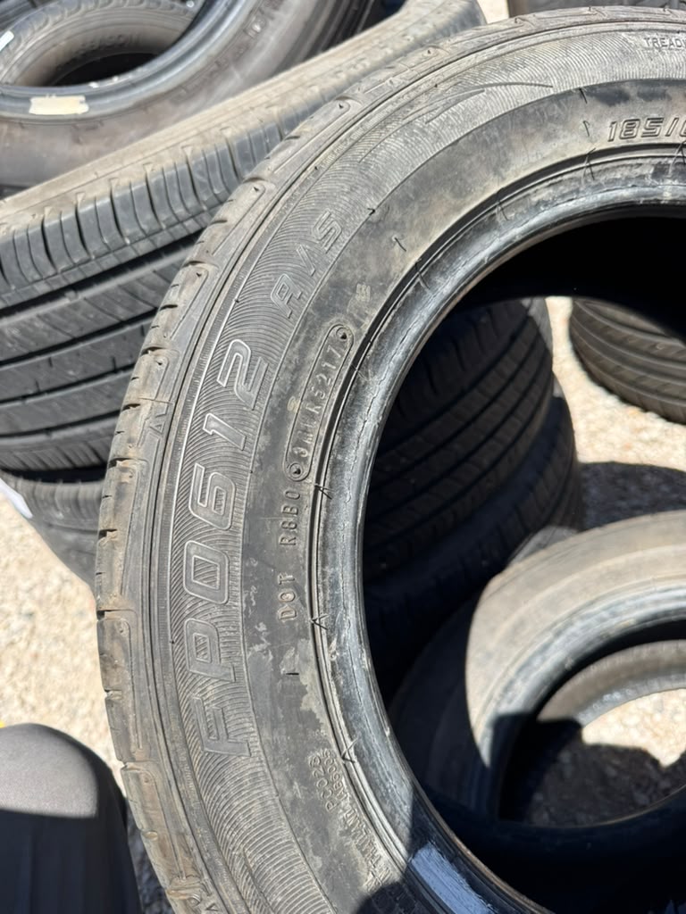 185/60R14 Pair (2 Used Tires) Ohtsu
