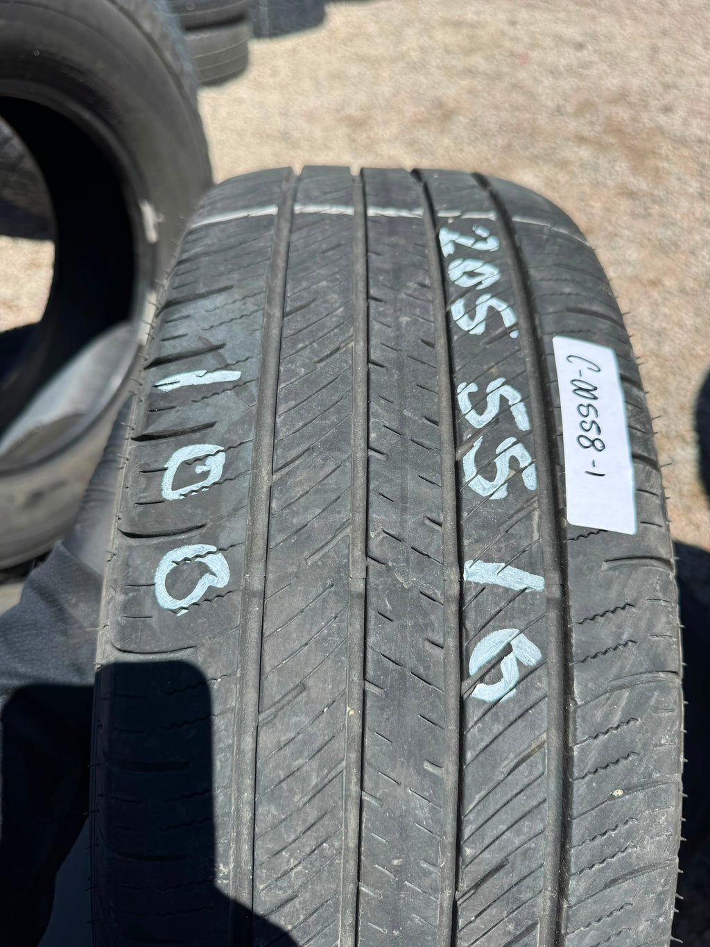 205/55R16  Pair (2 Used Tires) Falken Sincera SN250