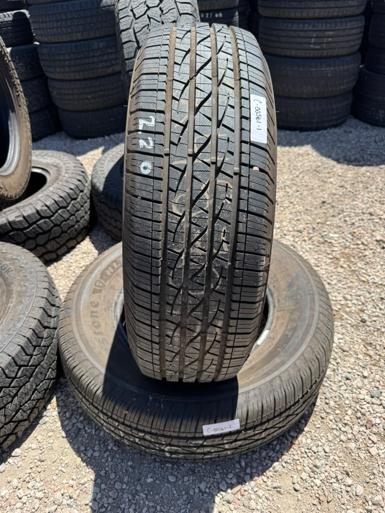 245/70R17 Pair (2 Used Tires) Firestone HLT