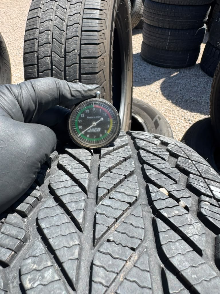 225/55R17 Pair (2 Used Tires) Bridgestone WeatherPeak