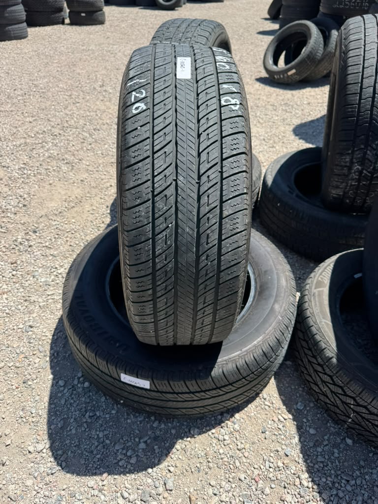 245/60R18 Pair (2 Used Tires) TigerPaw Uniroyal