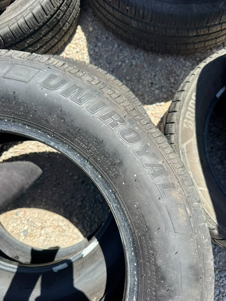 245/60R18 Pair (2 Used Tires) TigerPaw Uniroyal