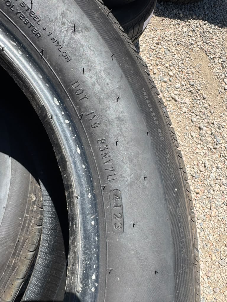 245/60R18 Pair (2 Used Tires) TigerPaw Uniroyal