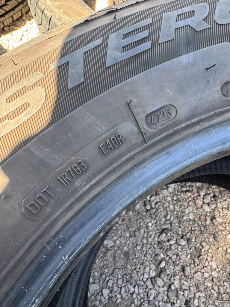 245/60R18 Pair (2 Used Tires) Mastercraft Stratus HT
