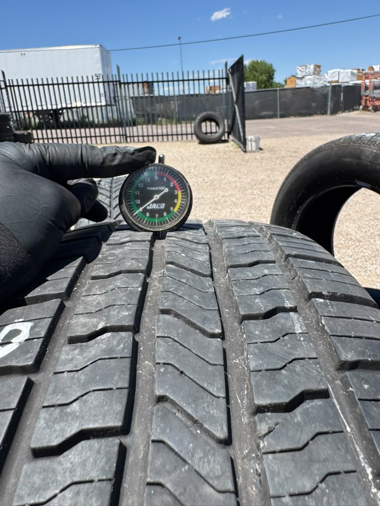 245/60R18 Pair (2 Used Tires) Mastercraft Stratus HT