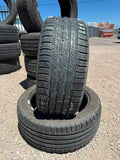225/45R17 Pair (2 Used Tires) Nokian Tyres