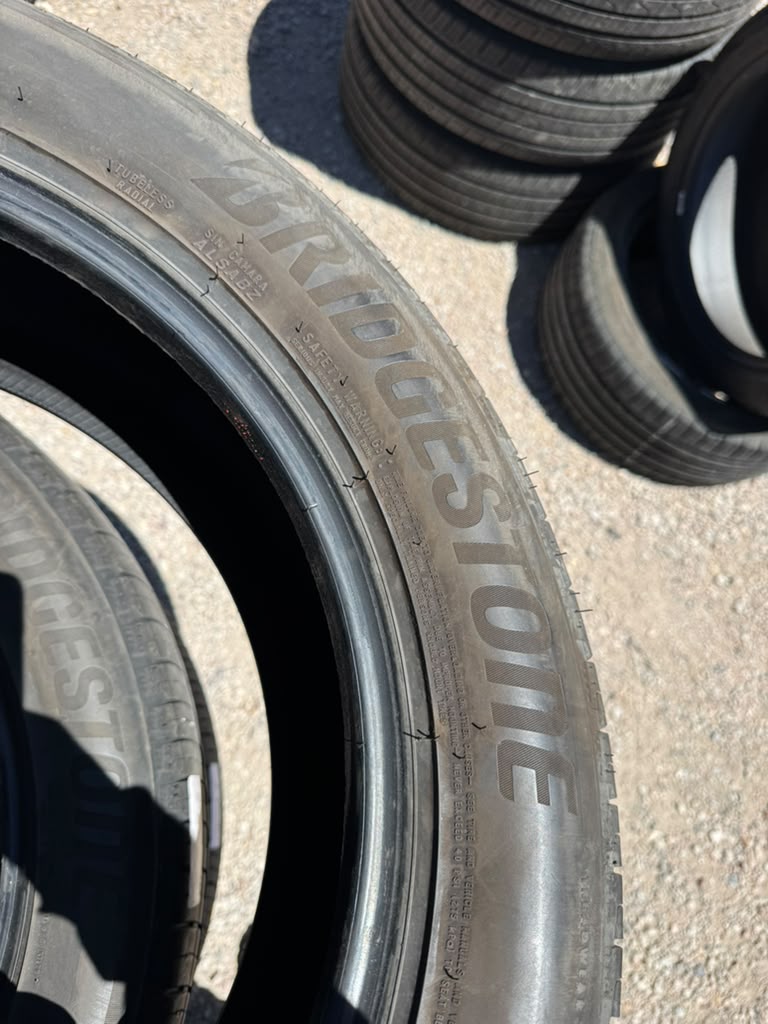 255/50R20 Set (4 Used Tires) Bridgestone Alenza Sport