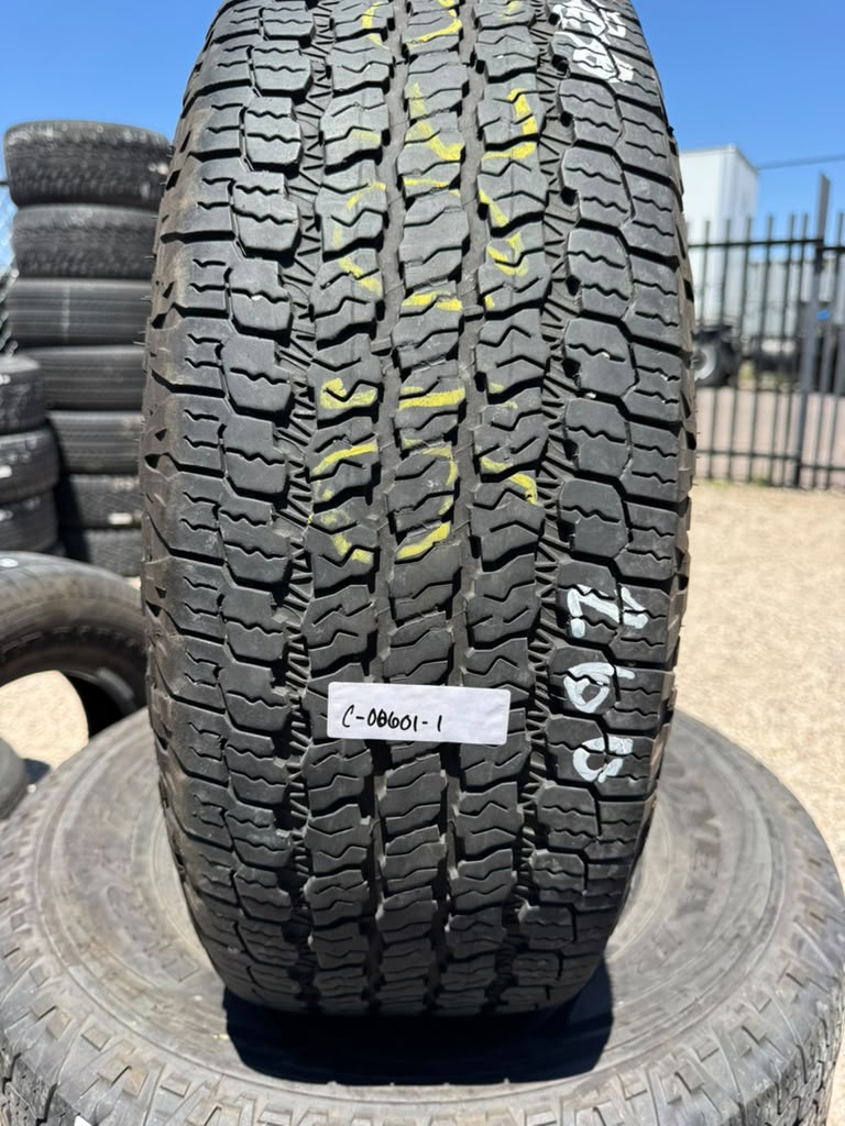 265/70R16 Set (4 Used Tires) Goodyear Wrangler Territory