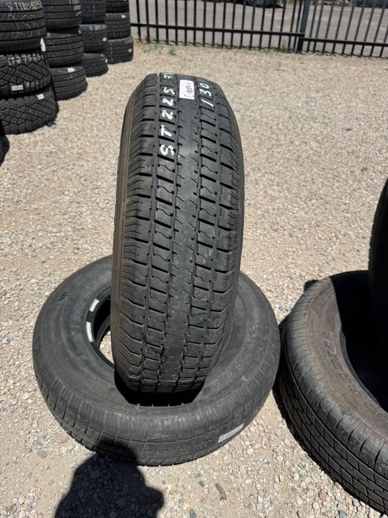 ST225/75R15 Pair (2 Used Tires) Castle Rock ST