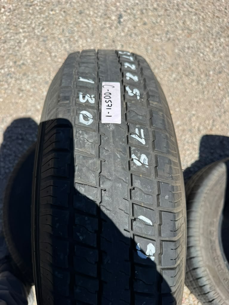 ST225/75R15 Pair (2 Used Tires) Castle Rock ST