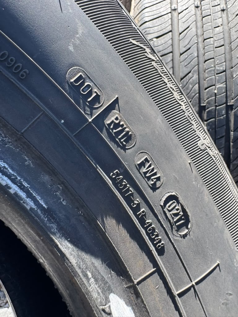 LT225/75R16 Pair (2 Used Tires) Mastercraft Courser LTR