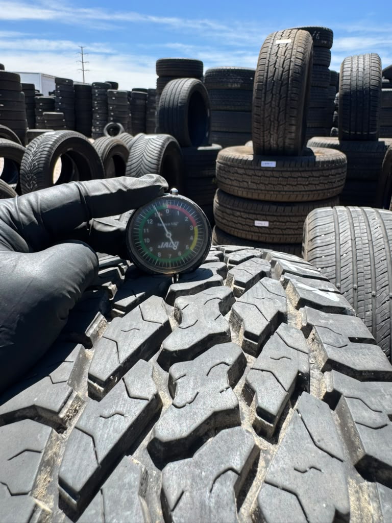 LT225/75R16 Pair (2 Used Tires) Mastercraft Courser LTR