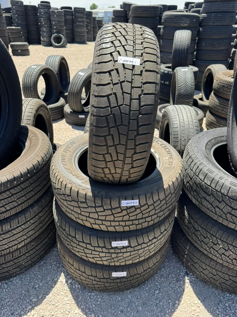 245/60R18 Set (4 Used Tires) Cooper True North