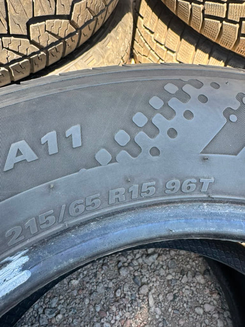 215/65R15 Pair (2 Used Tires) Kumho Solus - 📍 Commerce City