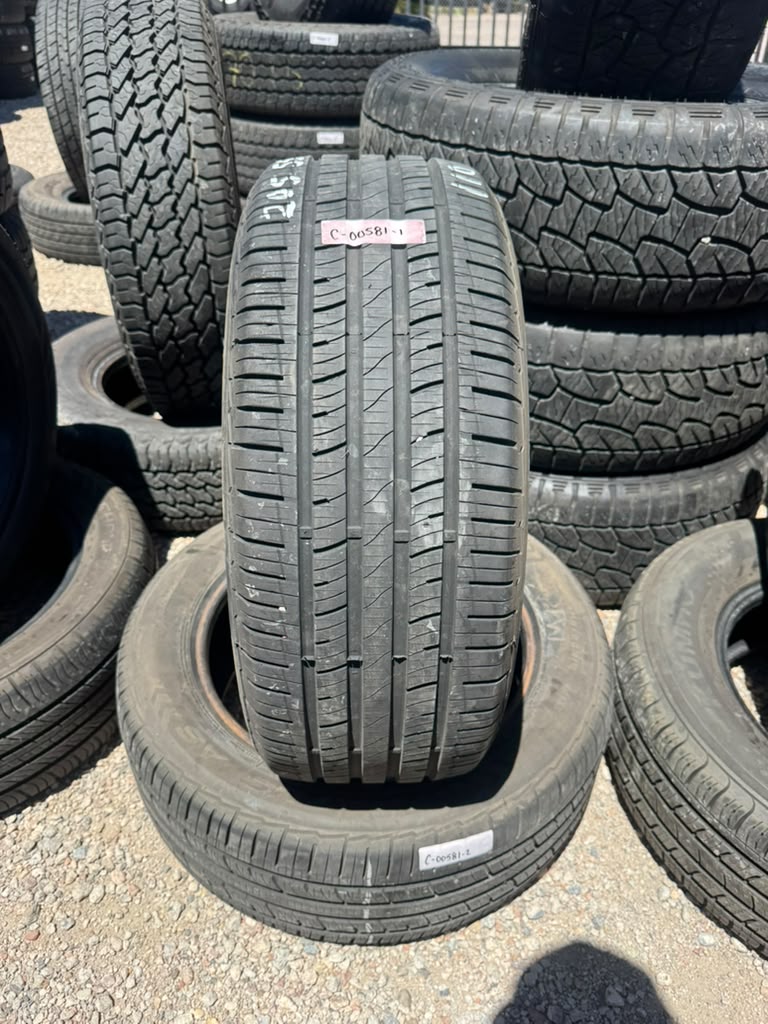 205/55R16 Pair (2 Used Tires) Mastercraft Stratus