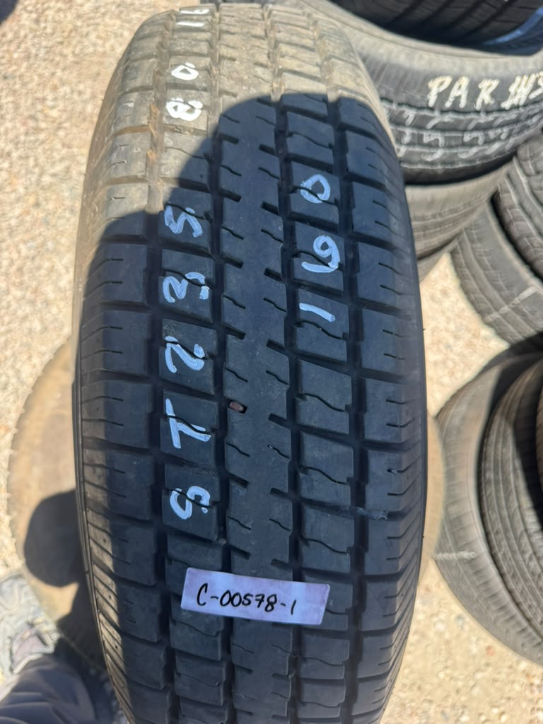 ST235/80R16 Pair (2 Used Tires) Castle Rock ST