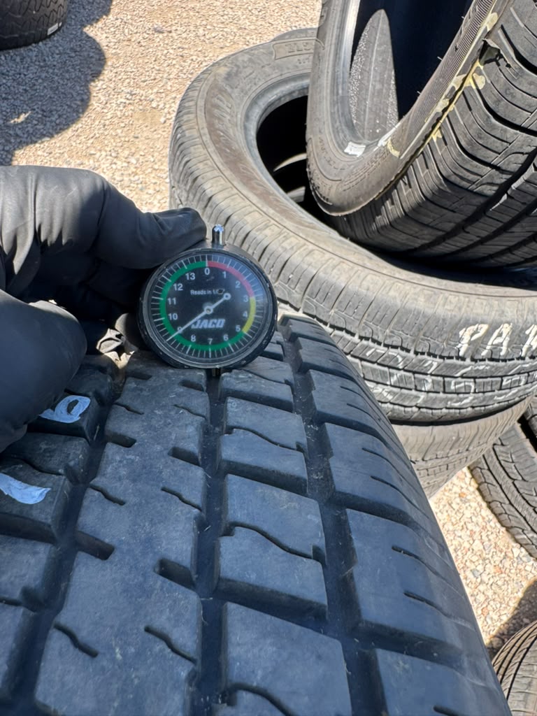 ST235/80R16 Pair (2 Used Tires) Castle Rock ST