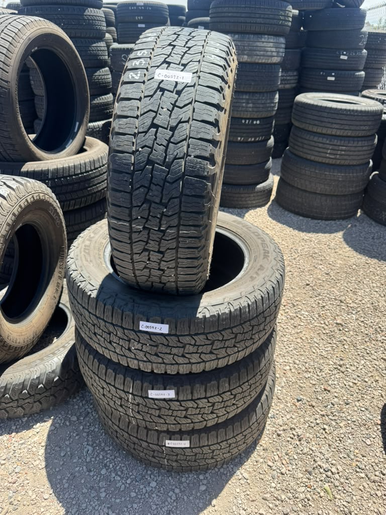 235/60R18 Set (4 Used Tires) Falken WildPeak