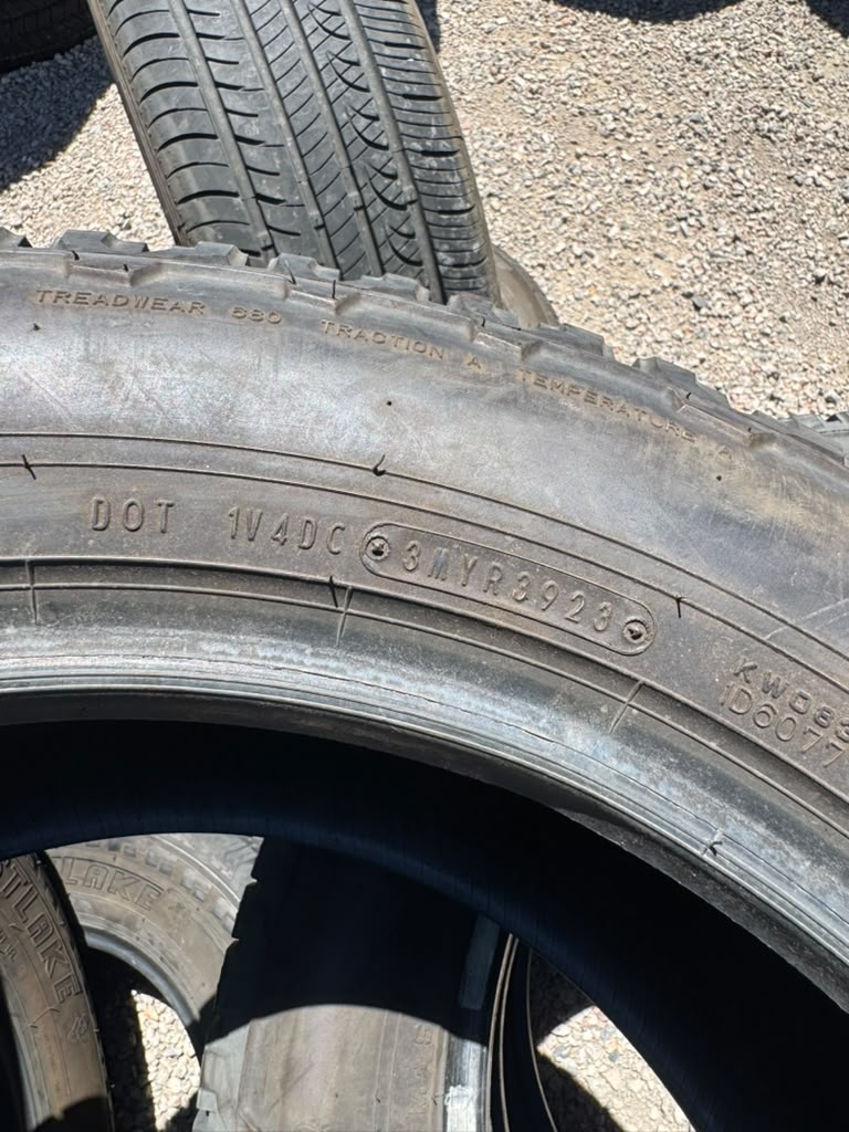 235/60R18 Set (4 Used Tires) Falken WildPeak