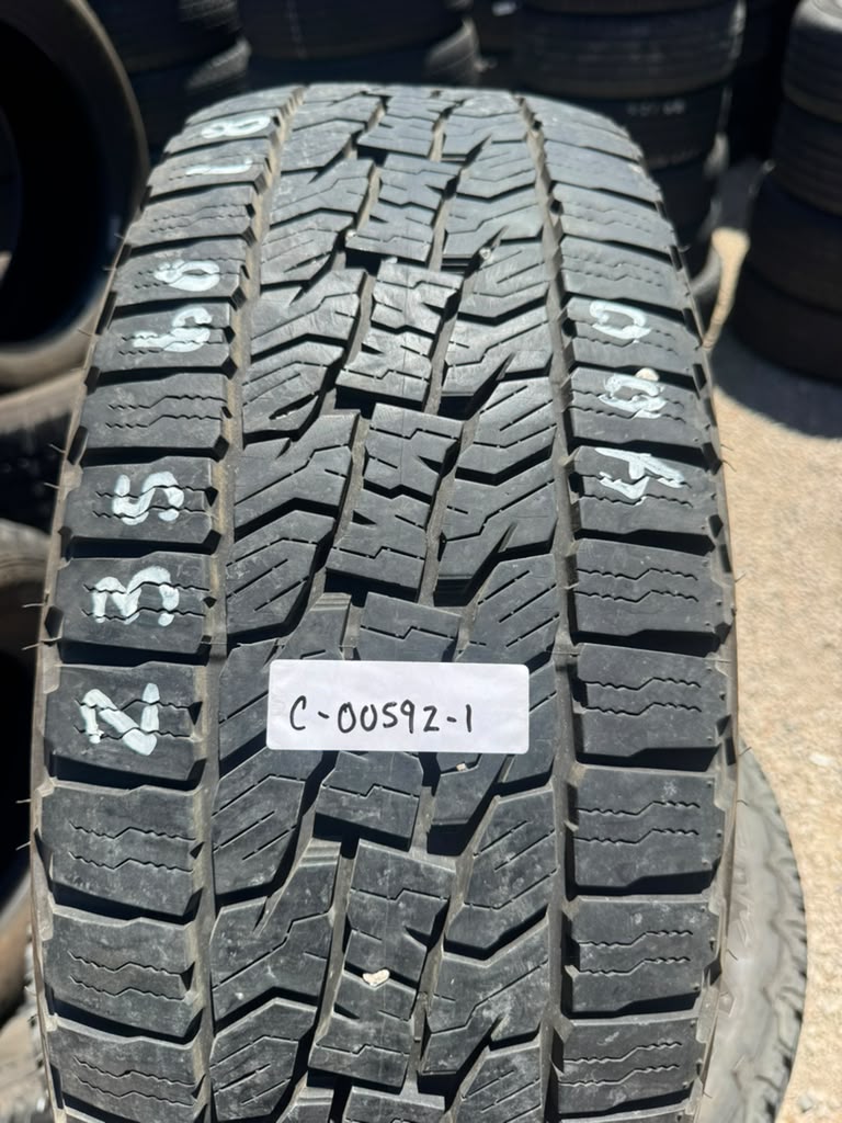 235/60R18 Set (4 Used Tires) Falken WildPeak