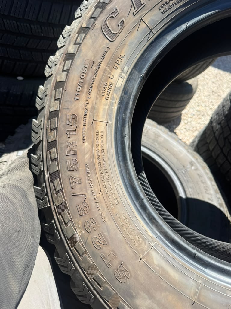ST235/75R15 Pair (2 Used Tires) WestLake CR857