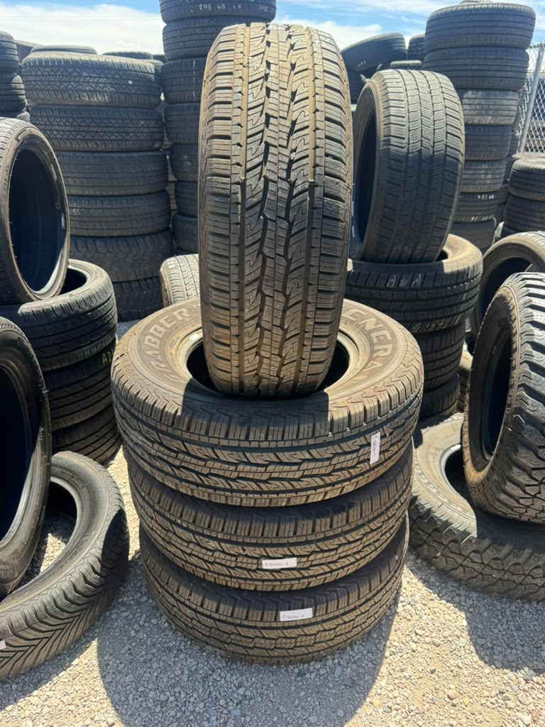 265/70R17 Set (4 Used Tires) General Grabber