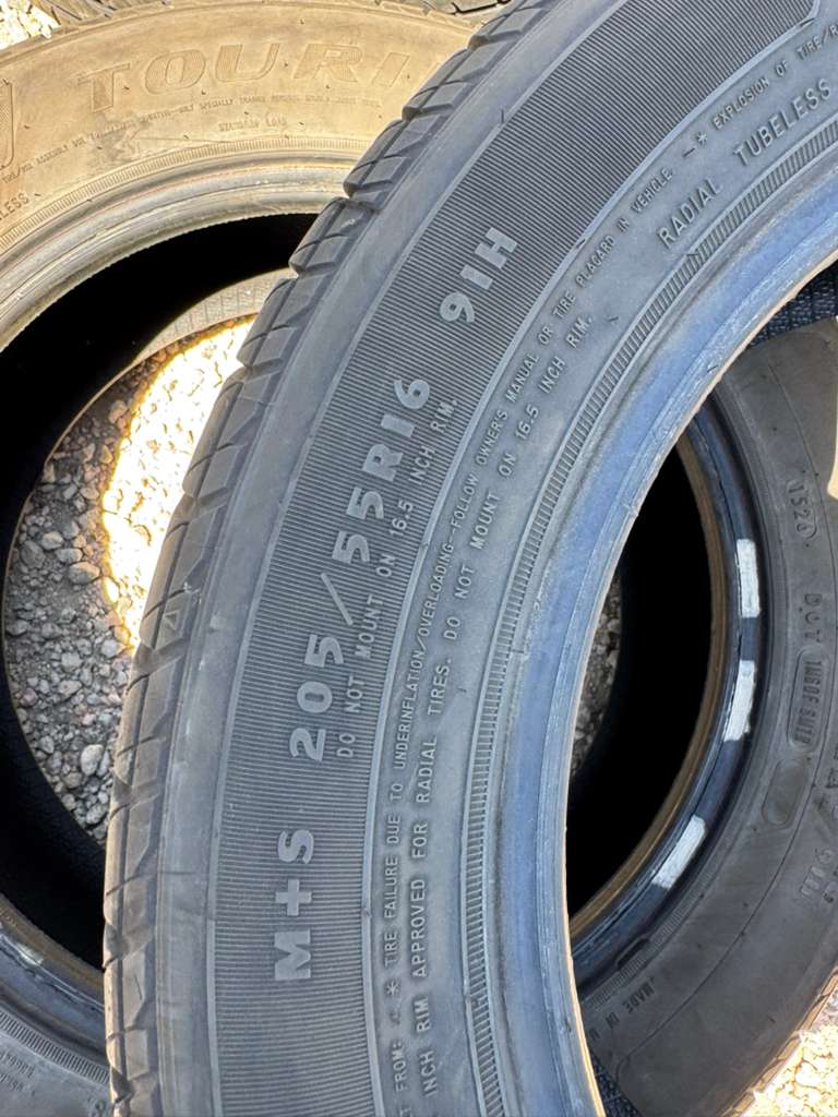 205/55R16 Pair (2 Used Tires) Douglas