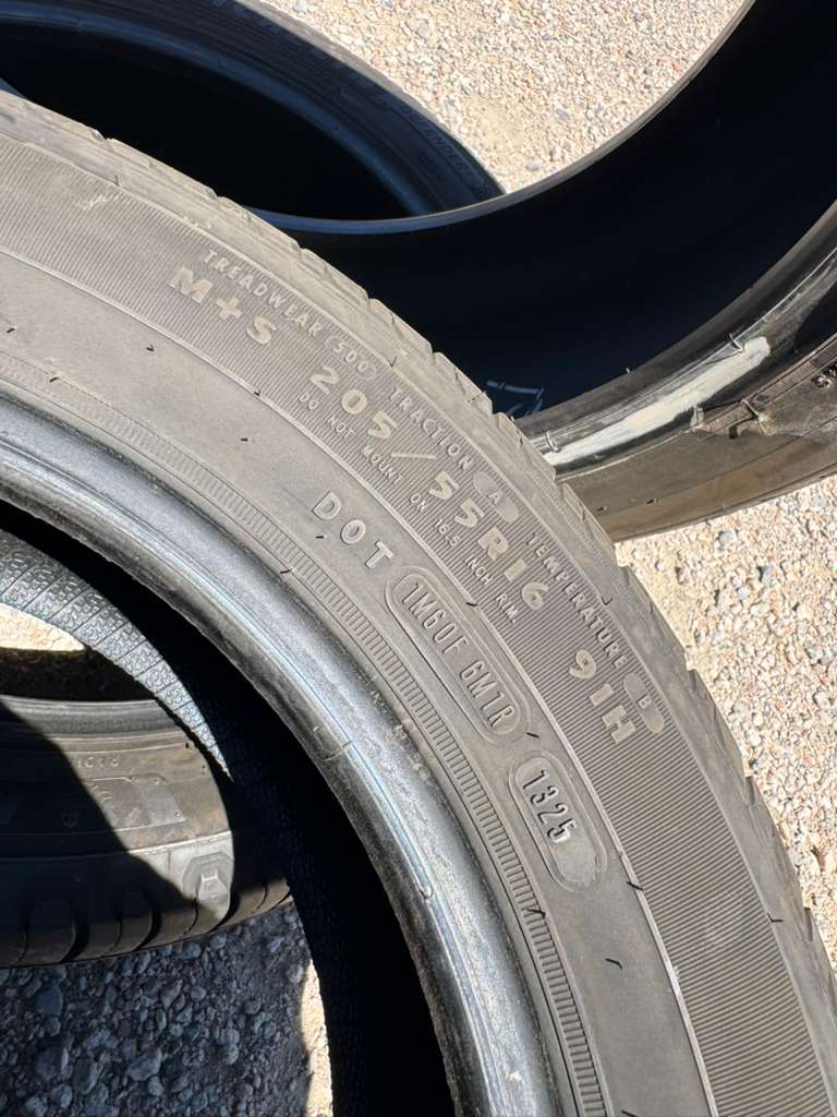 205/55R16 Pair (2 Used Tires) Douglas