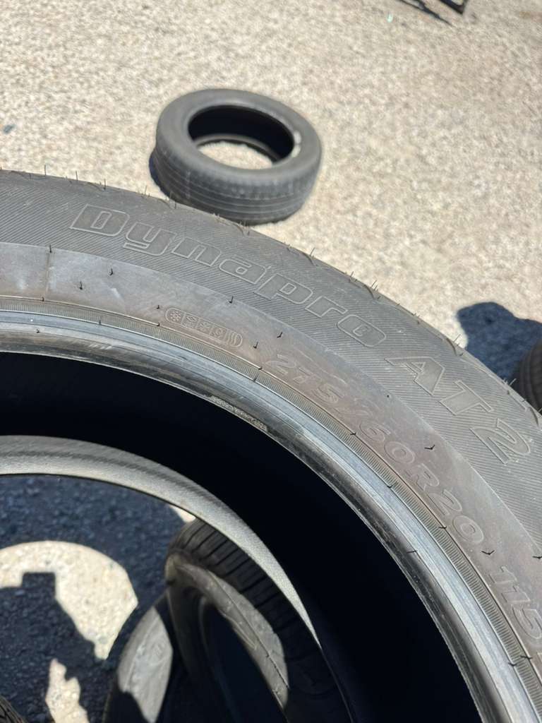 275/60R20  Set (4 Used Tires) Hankook DynaPro AT2