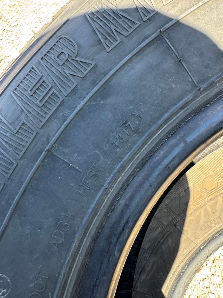 ST225/75R15 Pair (2 Used Tires) Trailer King ST Radial
