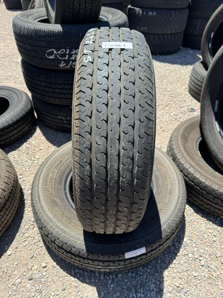 ST225/75R15 Pair (2 Used Tires) Trailer King ST Radial