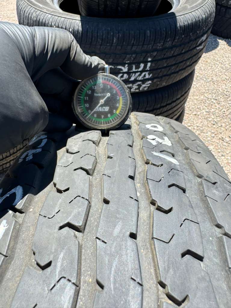 ST225/75R15 Pair (2 Used Tires) Trailer King ST Radial