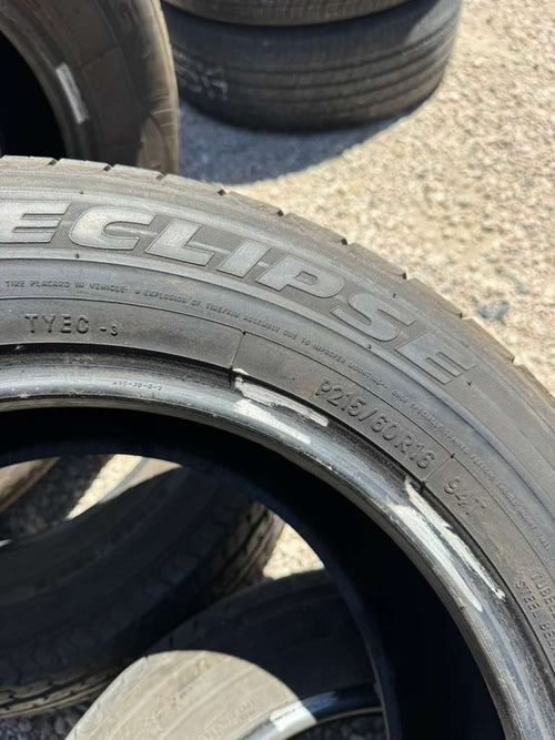 215/60R16 Pair (2 Used Tires) Toyo Eclipse - 📍 Commerce City