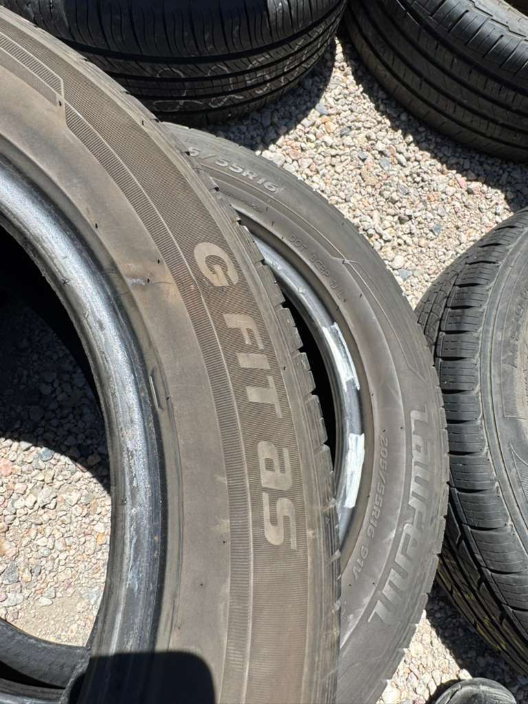 205/55R16 Pair (2 Used Tires) Laufenn G Fit