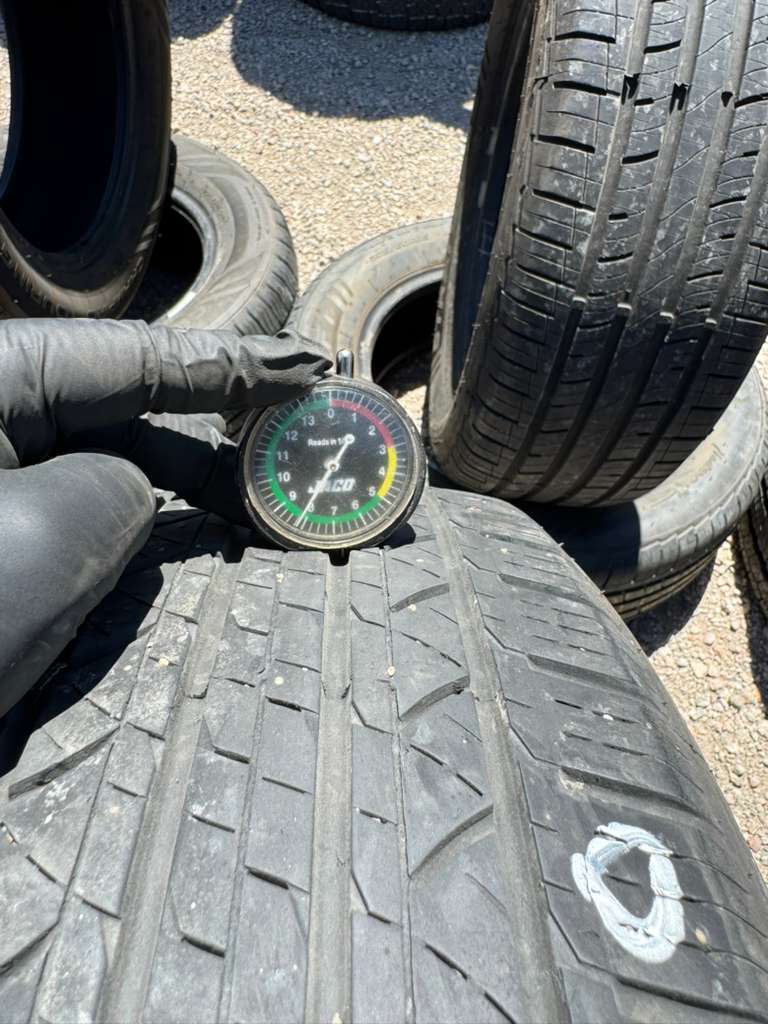 205/55R16 Pair (2 Used Tires) Milestar
