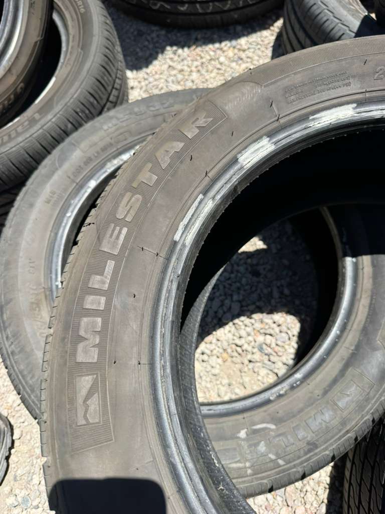 205/55R16 Pair (2 Used Tires) Milestar